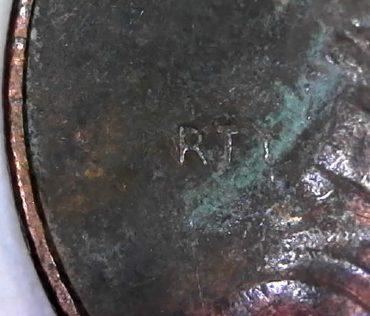 2008-P-Memorial-Cent-Struck-Through-Heavy-Grease-Zinc-Rotted-Yuck!